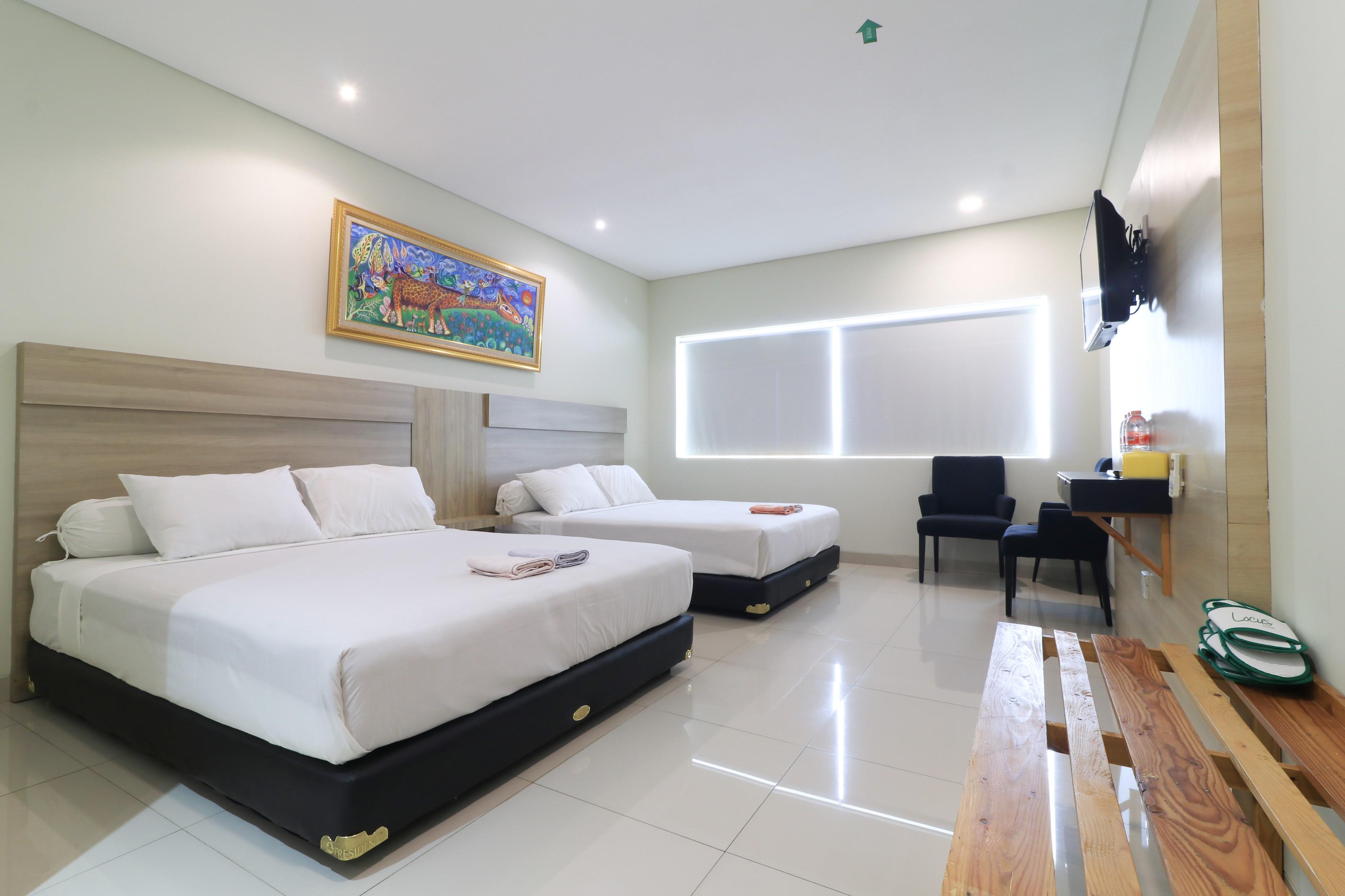 Locus Rooms Bandung Esterno foto