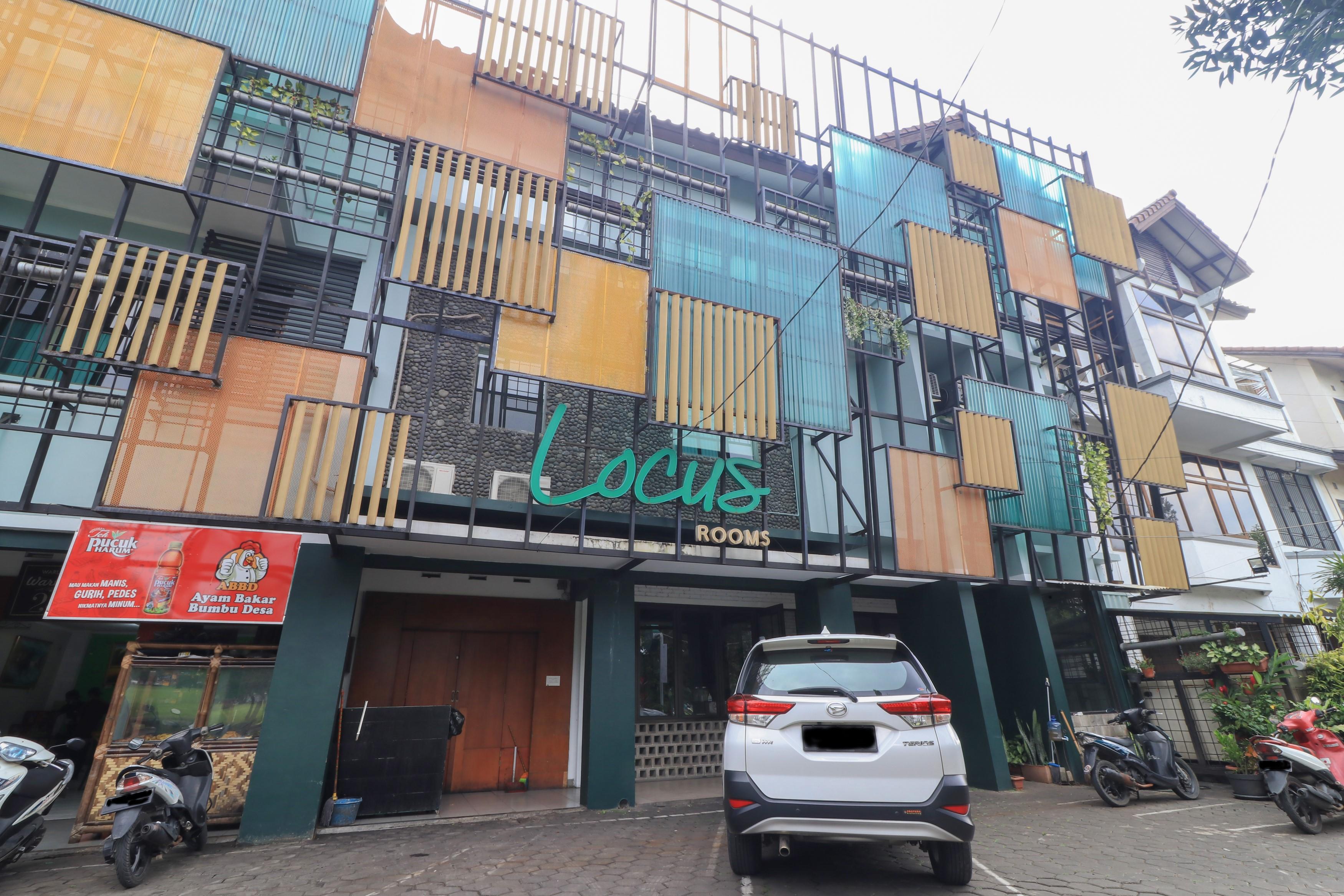 Locus Rooms Bandung Esterno foto